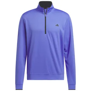 adidas Lightweight 1/2 Zip Top - Cobalt Blue