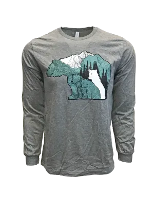 Bear Family Long Sleeve Tee - Adult Unisex