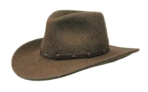 Black Creek Crushable Wool Cattleman Heritage Fedora