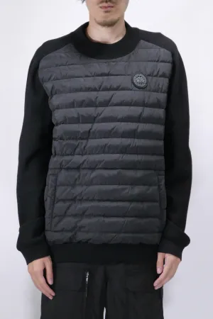 Canada Goose Mens Knit Hybridge Pullover Reversible Black