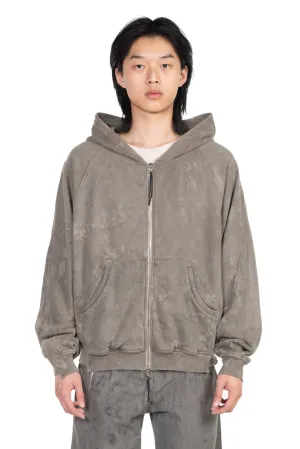 Dirt Zip-up Mud Dyed Grey