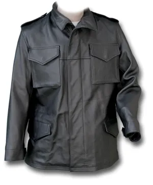 Premium Quality GTH Leather M65 Military-Style Jacket