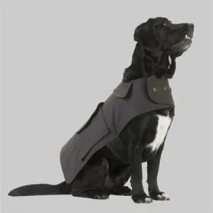 Hunter Oilskin Dog Coat - Brown