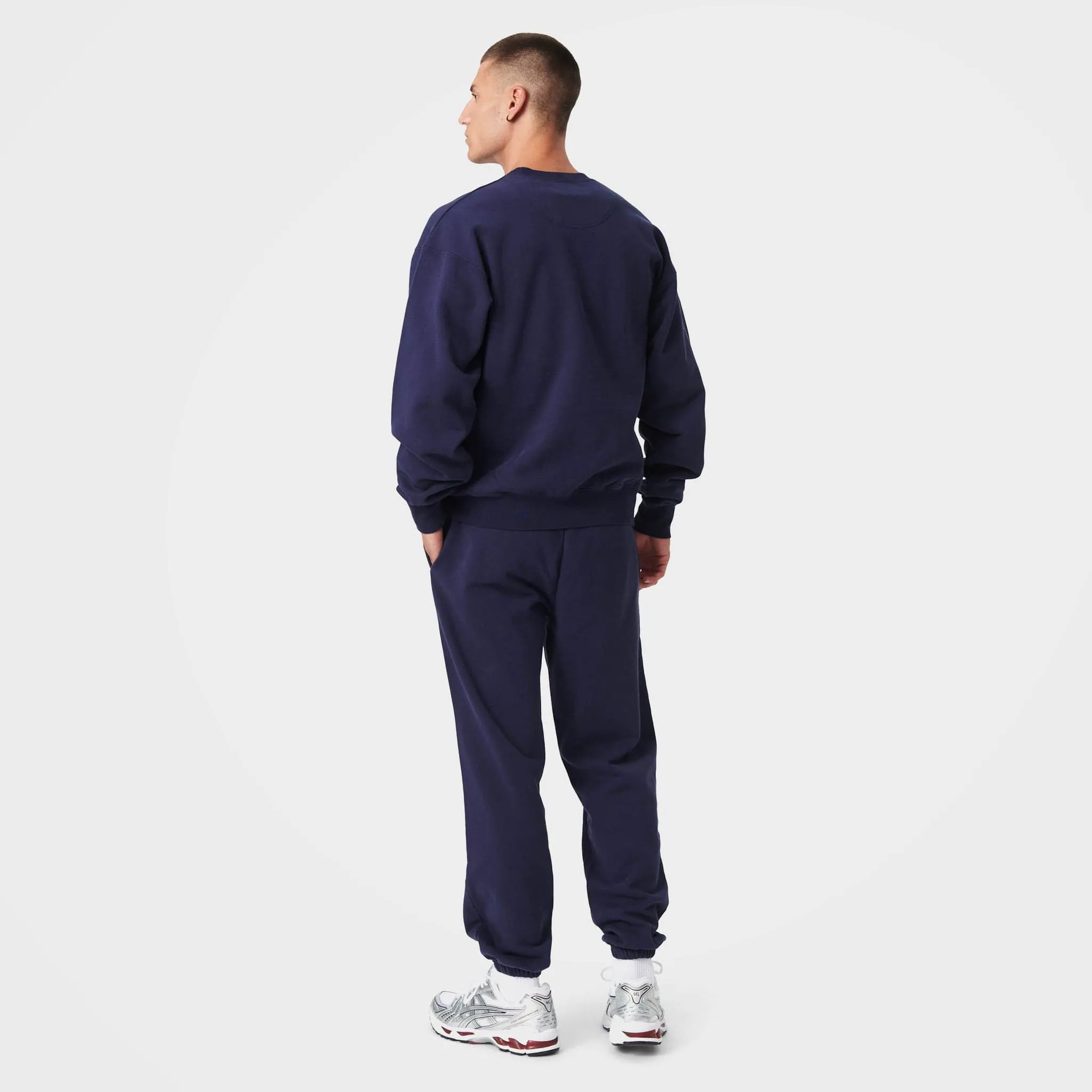 Navy Organic Cotton Sweatpants by 7Days Active