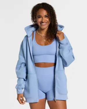 Statement Oversized Jacke "Blau"